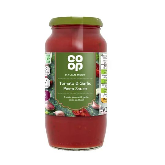 COOP TOMATO COOKING SAUCE 500 GMS