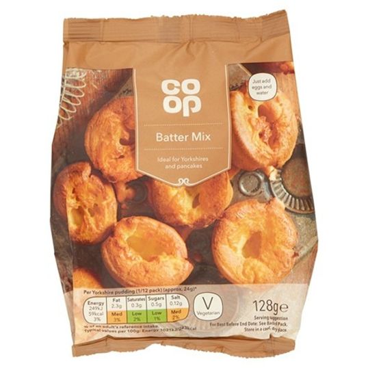 COOP PANCAKE BATTER MIX 130 GMS