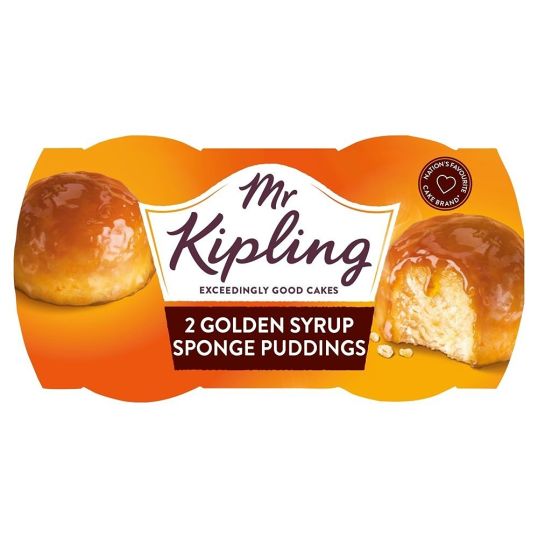 KIPLING GOLDEN SYRUP SPONGE PUDDING 108 GMS