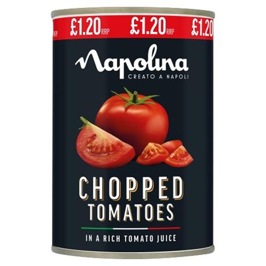 NAPOLINA CHOPPED TOMATOES 400GMS