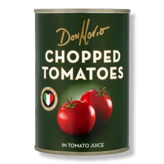 DONMARIO DON MARIO CHOPPED TOMATOES 400 GMS