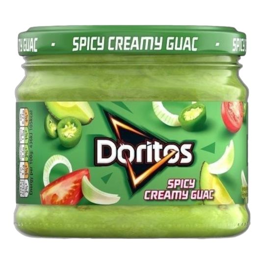 DORITOS SPICY CREAMY GUACAMOLE DIP 270 GMS