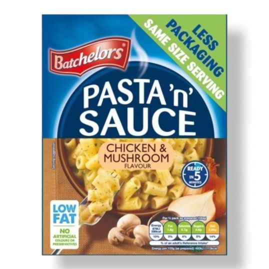 BATCHELORS CHICK MUSHROOM PASTA N SAUCE 99 GMS