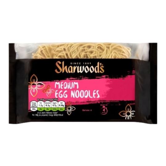 SHARWOODS MEDIUM EGG NOODLES 226 GMS