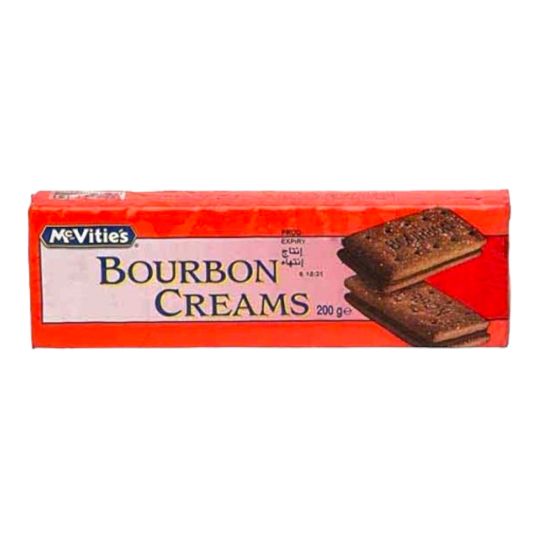 MCVITIES BOURBON CREAMS 200 GMS