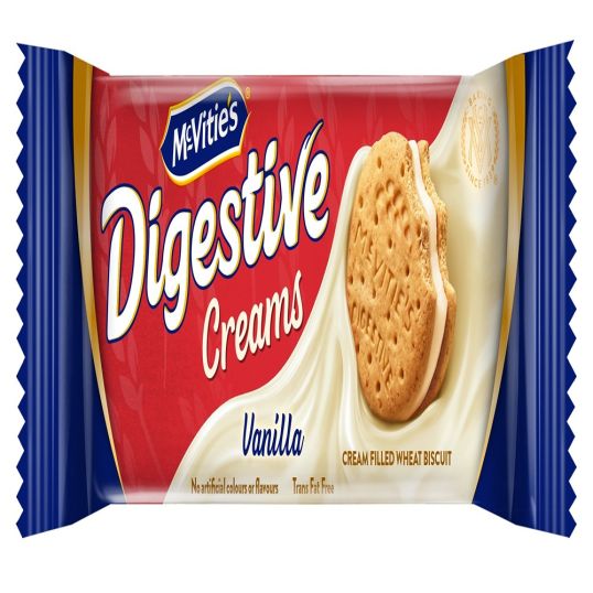 MCVITIES DIGESTIVE CREAMS VANILLA 40 GMS