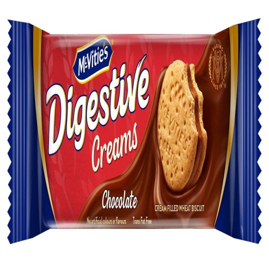 MCVITIES DIGESTIVE CREAMS CHOCOLATE 40 GMS