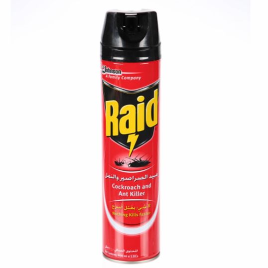 RAID COCKROACH KILLER SPRAY 400 ML