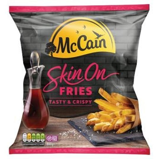 MCCAIN SKIN ON FRIES 800 GMS