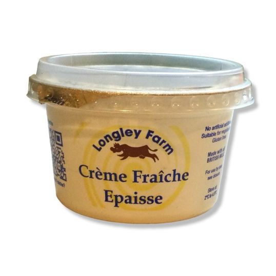 LONGLEY FARM CREME FRAICHE 200 GMS