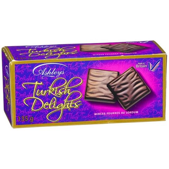 ASHLEYS TURKISH DELIGHT THIN 135 GMS