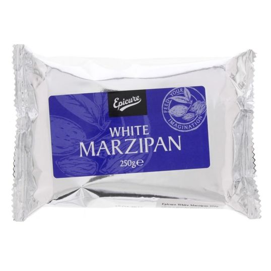 EPICURE WHITE MARZIPAN 250 GMS