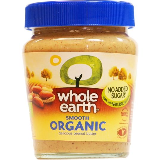 WHOLE EARTH ORGANIC SMOOTH PNUT BUTTER NAS