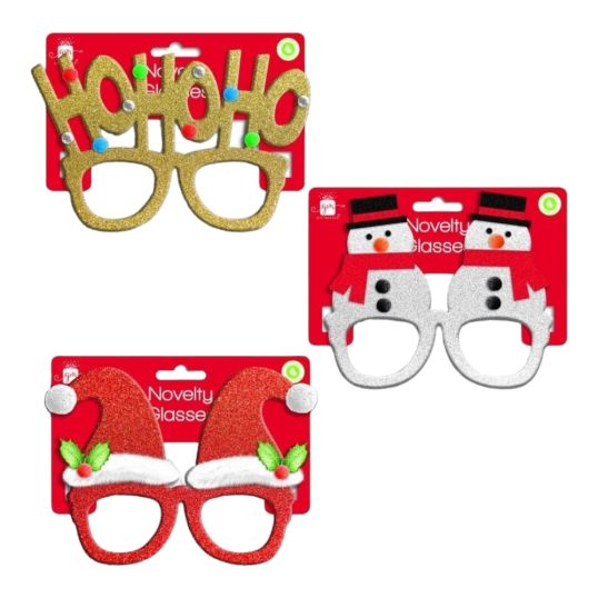 PMS SS OUTFIT NOVELTY XMAS GLASSES 3DES