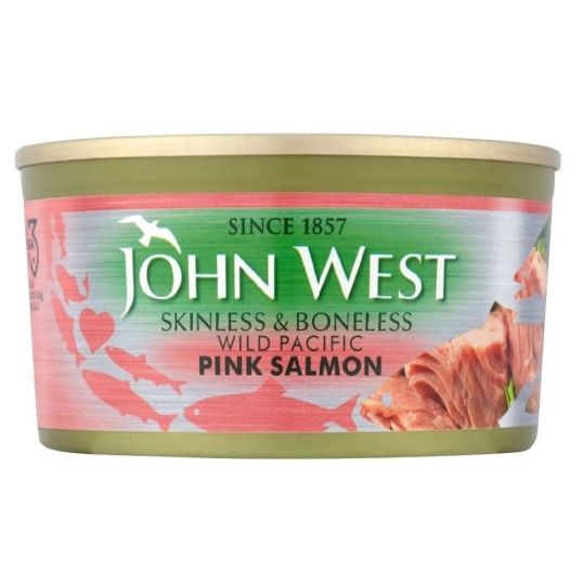 JOHN WESTPINK SALMON SKINLESS AND BONELES 110 GMS