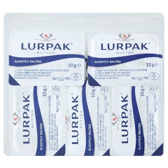 LURPAK SALTED BUTTER (MINI CUPS) 20`S 10 GMS