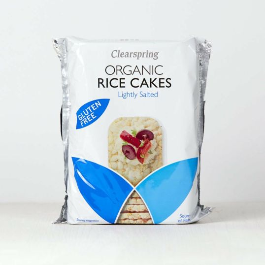 CLEARSPRING LIGHTLY SALTED ORGANIC RICE CAKE