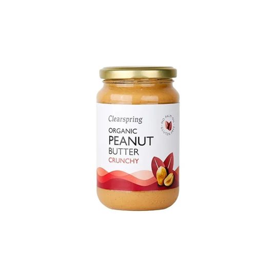 CLEARSPRING ORGANIC RICH CRUNCHY ROAST PEANUT BUTTER 170 GMS