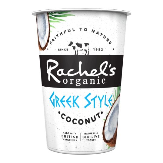 RACHEL`S GREEK STYLE WITH COCONUT YOGHURT 450 GMS