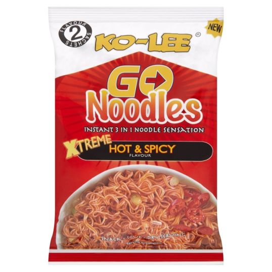 KOLEE GO NOODLES XTREME HOT SPICY 85 GMS