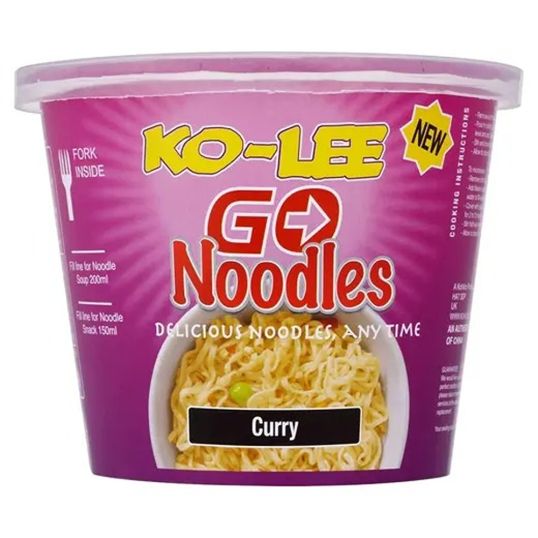 KO-LEE CUP NOODLE CURRY 65 GMS