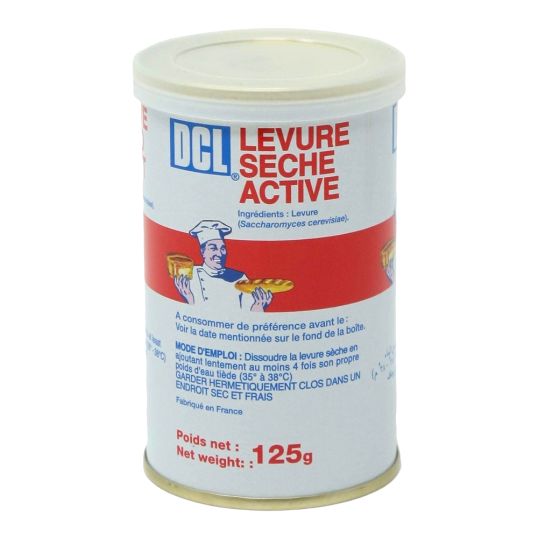 DCL YEAST CAN 125 GMS