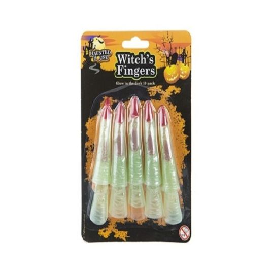 HAUNTED HOUSE GLOW IN THE DARK WITCHS FINGERS 1'S