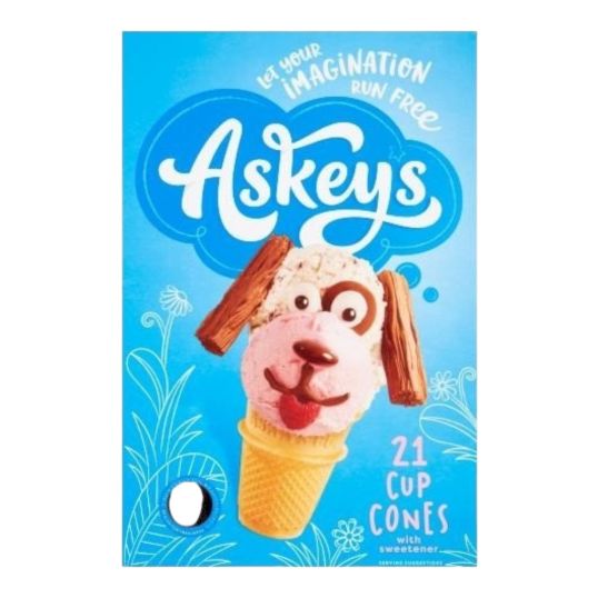 ASKEYS 21 PARTY CORNETS PACK