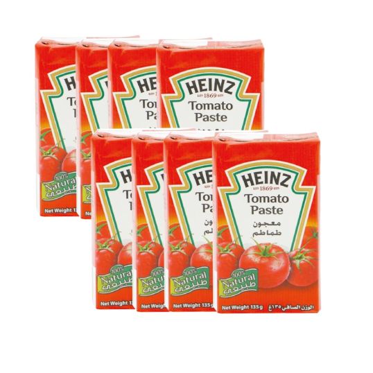 HEINZ TOMATO PASTE 135G 7+1 FREE