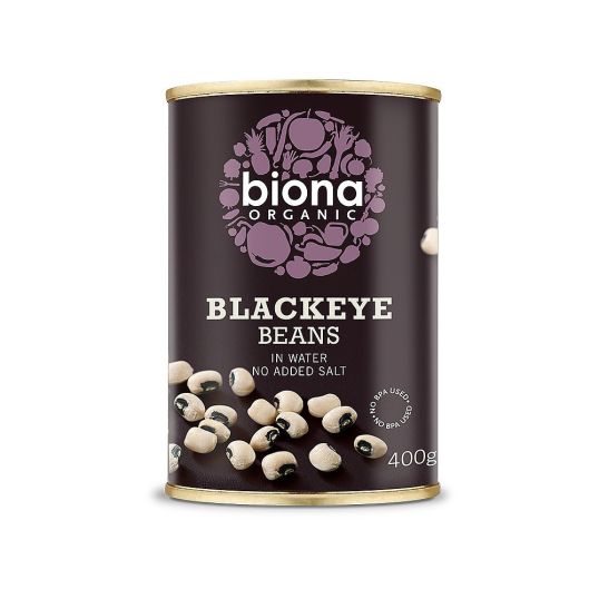 BIONA BLACKEYE BEANS ORGANIC 400 GMS