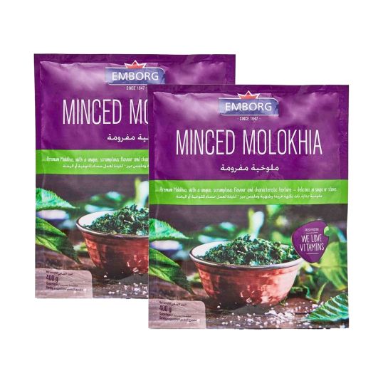 EMBORG MINCED MOLOKHIA 2X400 GMS 25% OFF