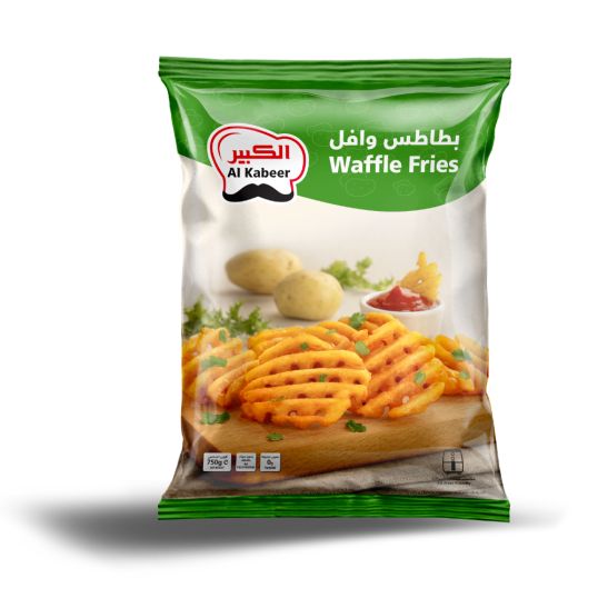 AL KABEER WAFFLE FRIES 750 GMS