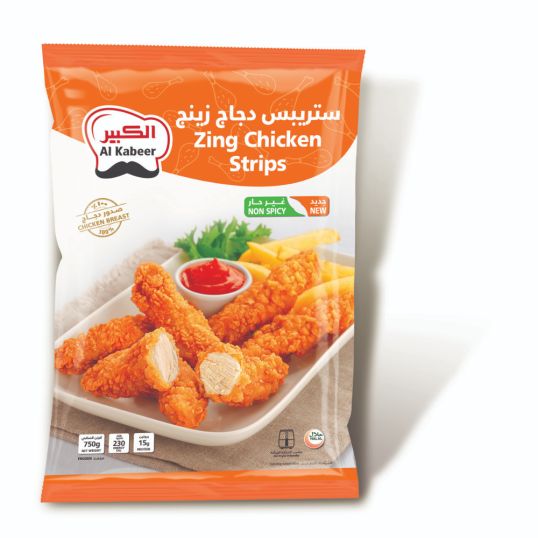 AL KABEER ZING CHICKEN STRIP NON-SPICY 750 GMS