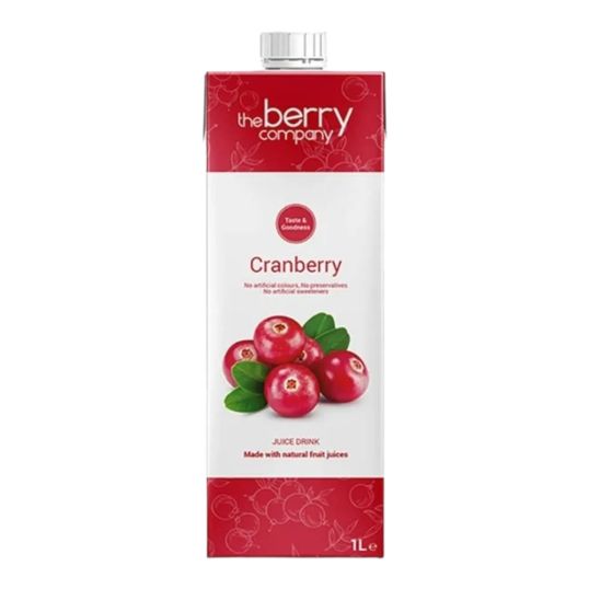 THE BERRY CO. CRANBERRY JUICE 1 LTR