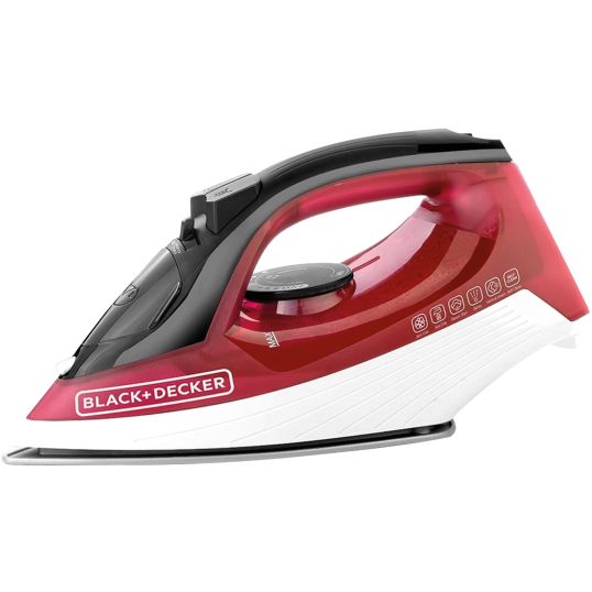 BLACK & DECKER STEAM IRON NON STICK SOLE PLATE 1600-2000W