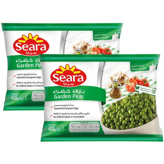 SEARA GARDEN PEAS 400 GMS TWIN PACK SPL OFFER
