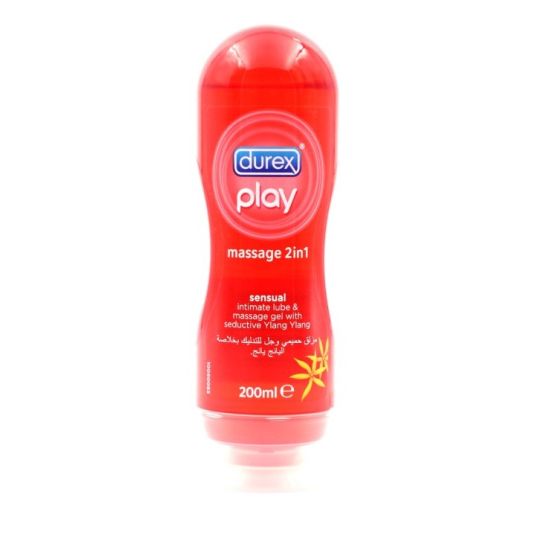 DUREX SENSUAL PLAY 2IN1 MASSAGE GEL 200 ML