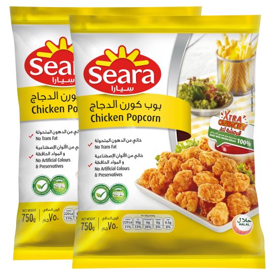 SEARA CHICKEN POPCORN 2X750 GMS @SPL.PRICE