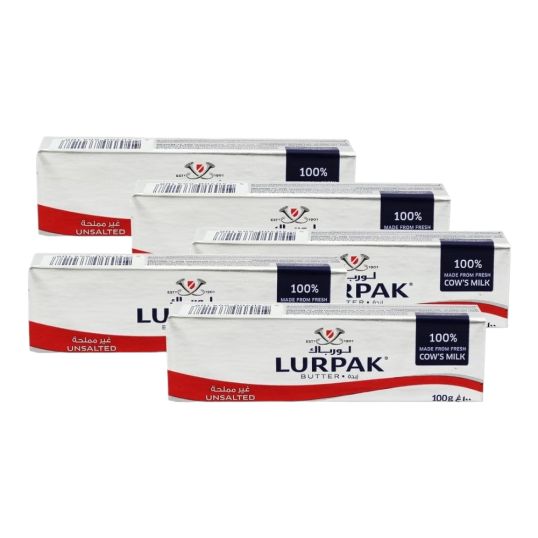 LURPAK UNSALTED BUTTER 4X100 GMS SPECIAL OFFER