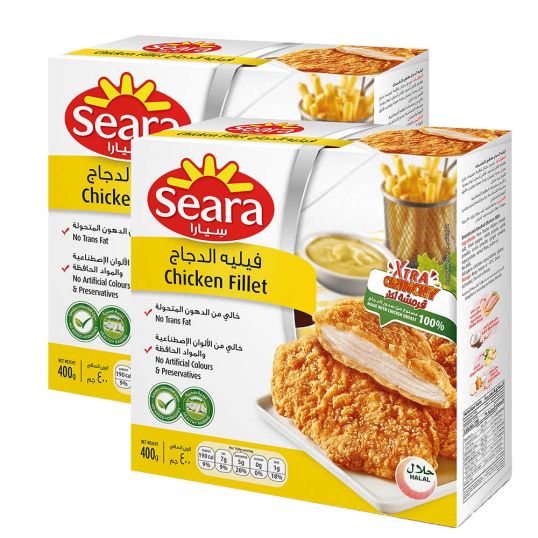 SEARA SPICY CHICKEN FILLET ZINGZO 2X400 GMS @SPECIAL OFFER
