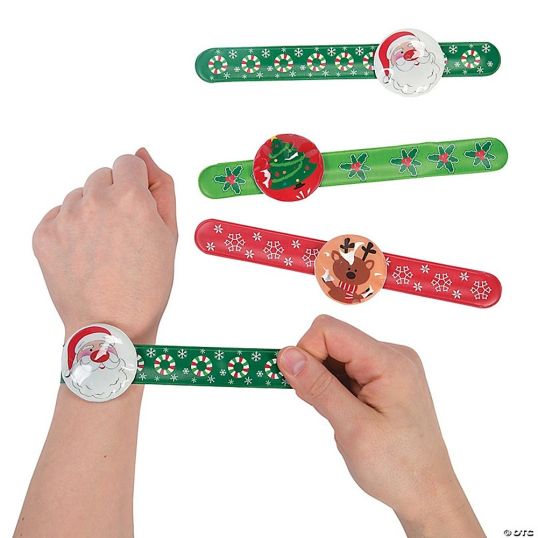 PMS LED FLASHING CHRISTMAS SNAP BAND ON CARD