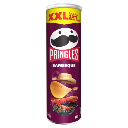 PRINGLES BBQ POTATO CRISPS 200 GMS