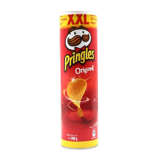 PRINGLES ORIGINAL POTATO CRISPS 200 GMS