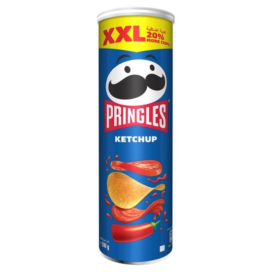 PRINGLES KETCHUP CHIPS 200 GMS