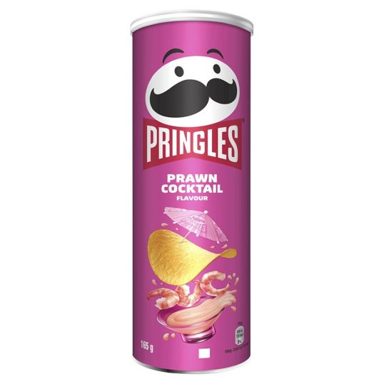 PRINGLES PRAWN COCKTAIL FLAVOUR 165 GMS
