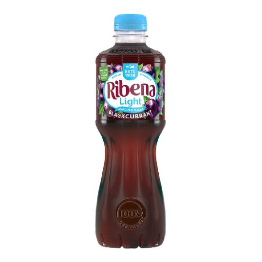 RIBENA LIGHT BLACKCURRANT 500 ML