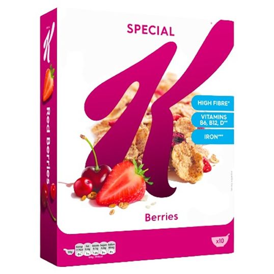 KELLOGG'S SPECIAL K RED BERRIES CEREAL 325 GMS