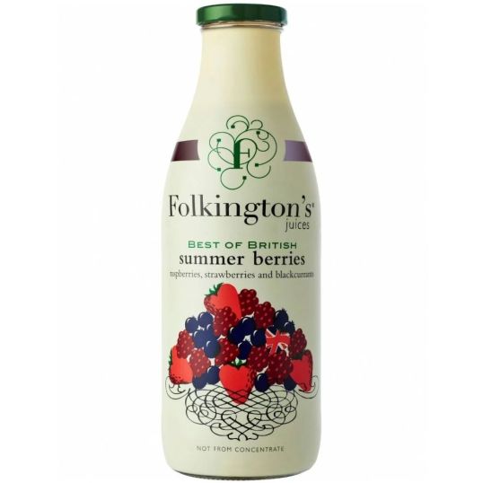 FOLKINGTON'S BEST OF BRITISH BERRIES BOTTLE 1 LTR