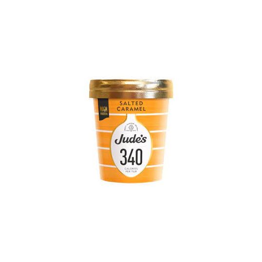 JUDES SALTED CARAMEL LOW CALORIE ICE CREAM TUB