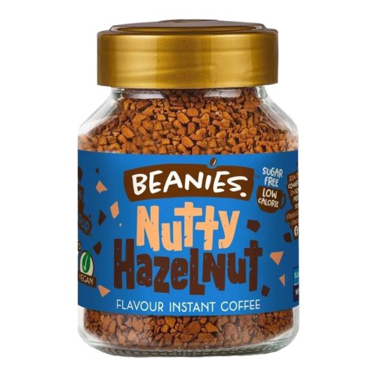 BEANIES FLAVOUR COFFEE NUTTY HAZELNUT 50 GMS